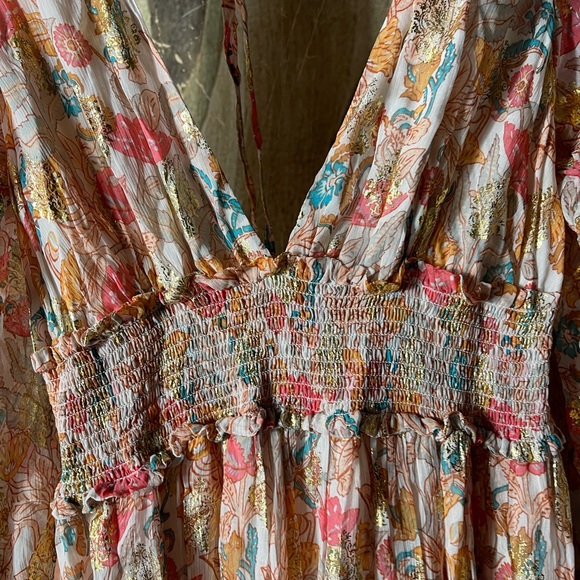 New Free People Ophelia Maxi Dress Size S $300 - Picture 3 of 7